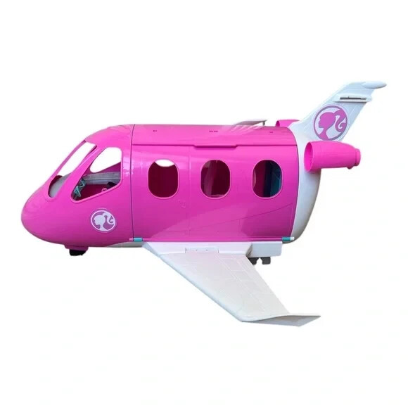 Barbie Dream Plane Airplane Jumbo Jet 2019 Mattel Complete Accessories
