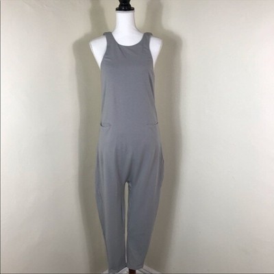 

Женский комбинезон с карманами Lunya, серый, большой, Grey, LWMJS8011