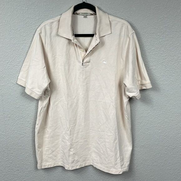 Burberry★素敵！Hunter Beige Stretch Short Sleeve Polo Dress Burberry Women's Hunter Beige Stretch Short Sleeve Polo