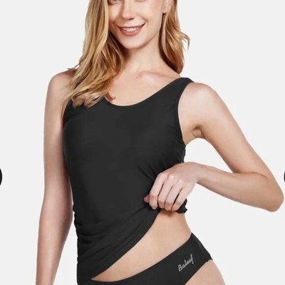 BALEAF Flyleaf UPF50+ Women's 32 Sporty Blouson Tankini Top Swimsuits