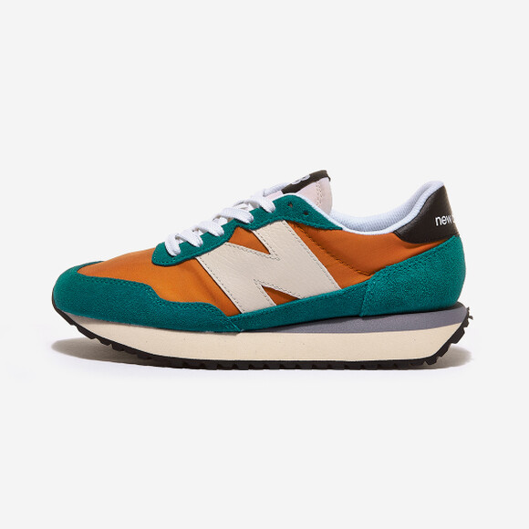

New Balance 237 - оранжево-зеленый / MS237AB / кроссовки для бега, Orange green, New Balance 237