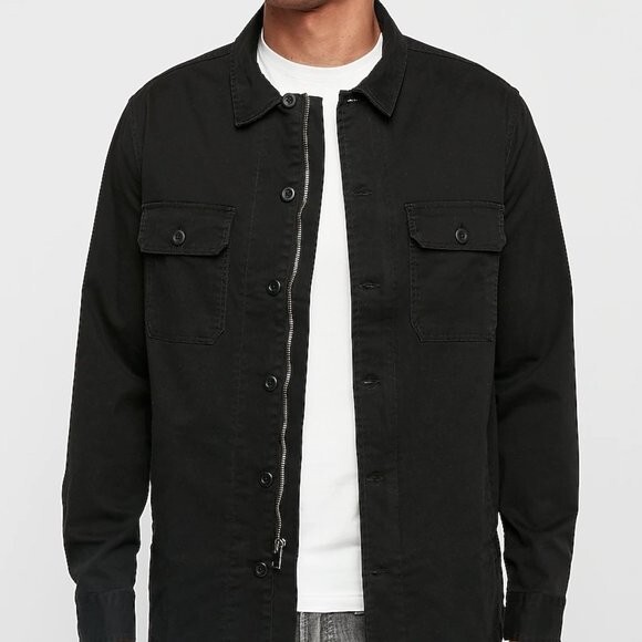 twill half shirt jacket / ジャケット / dium Twill Button-Up Shirt Jacket | eBay