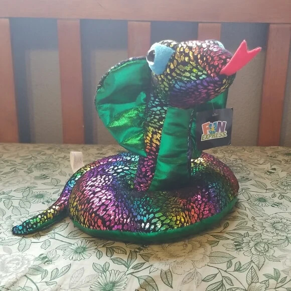 Fun Express King Cobra plush 9