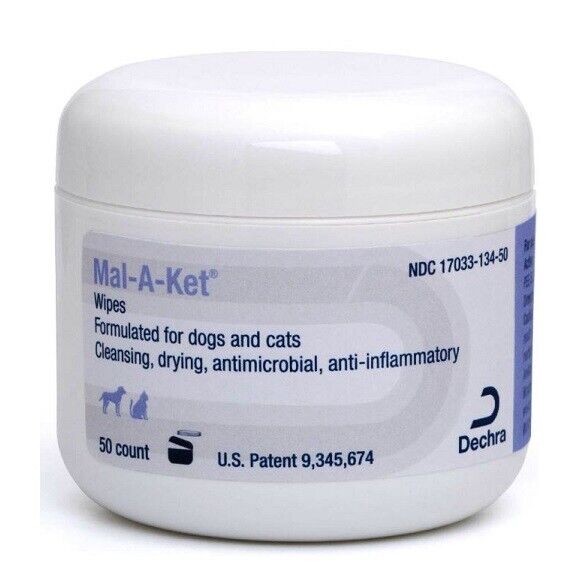 Mal-A-Ket Wipes, 50 Count