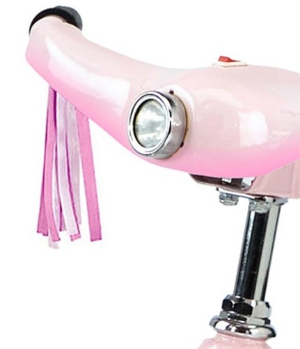 Kids Retro Tricycle Pink Fairy has Light & Adjustable Handle Bars