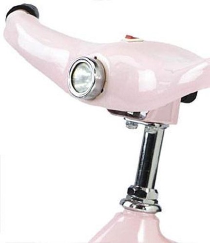 Morgan Cycle Pink Pegasus Retro Style Steel Tricycle with Light