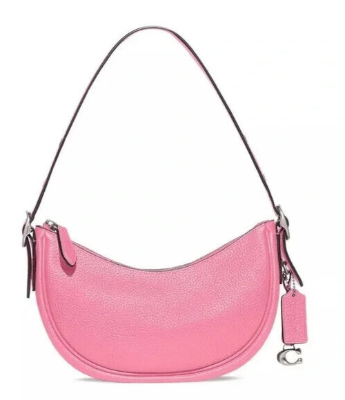 バッグ COACH Pink signature Soft Clip Hobo Bag COACH Pink signature Soft Clip Hobo Bag MMMc56 | eBay