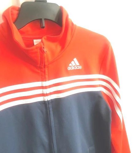 

[AP5475-AH164] Куртка Adidas Colorblock для больших детей - серо-оранжевый