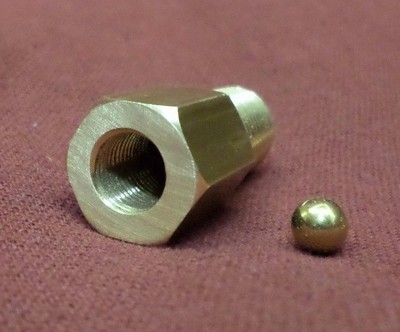 1/4 npt 1/8 Hercules Check Valve Gas Engine Hit Miss Fuel Brass Motor Water Oil