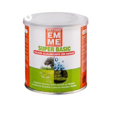 SUPER BASIC SANTIVERI integratore metodo 3 EMME Polvere Alcalinizzante 150 g