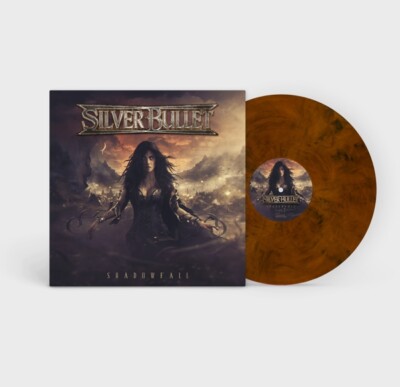 SILVER BULLET - SHADOWFALL LTD.ORANGE/BLACK MARBLED VINYL LP NEW