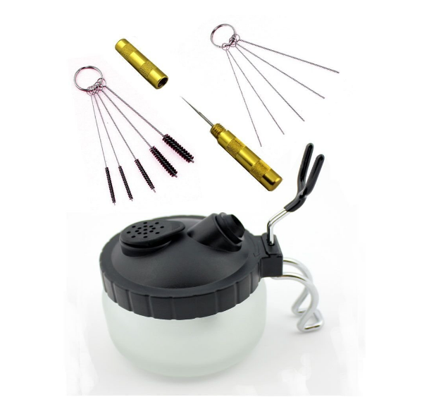 Cleaner Supplies Brushes Airbrush Cleaning Pot Holder