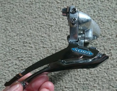 New Shimano Sora FD-3300 front Derailleur 31,8mm Clamp 2x8 Speed