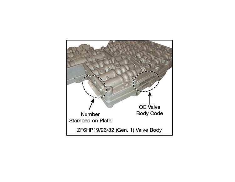 .ZF6HP19 ZF6HP26 ZF6HP32 Transmission Valve Body Separator Plate A052 B052 READ!
