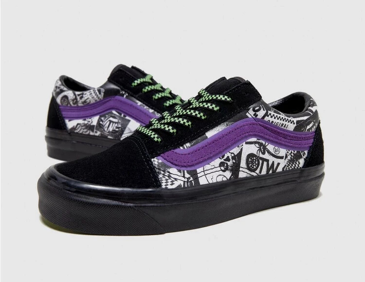 【VANS】 ★ Premium Old Skool 36 ★ Orange & Purple Old Skool Shoe in Marmalade Orange | Vans
