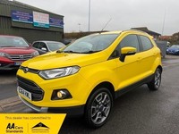 2014 Ford Ecosport 1.5 TDCi Titanium 5dr [X PACK] / FULL SERVICE HISTORY £35 TAX