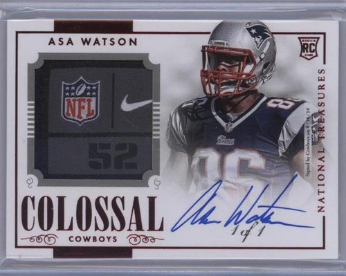 2014 Panini National Treasures Asa Watson #RCN-AW