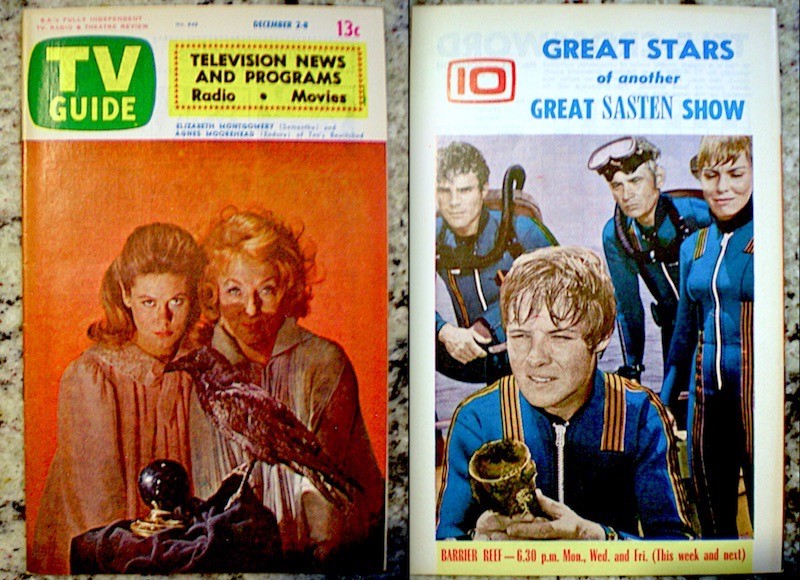 TV Guide 1972 Bewitched Elizabeth Montgomery Agnes Moorehead Halloween COA - Picture 4 of 7