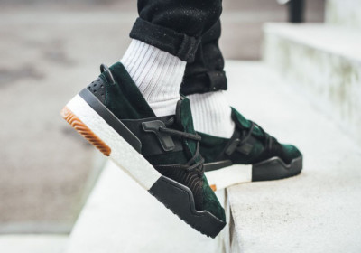 adidas Boost Alexander Wang x AW BBall Low 'Green Night' Black GUM DA9309  sz 12 | eBay