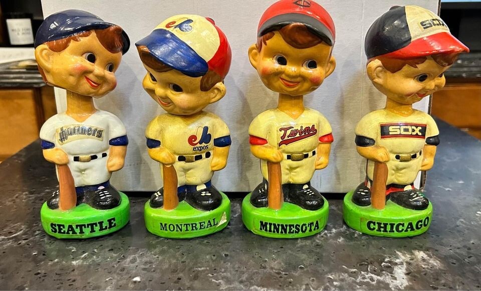 4) 1980s Baseball Bobble Heads. | eBay