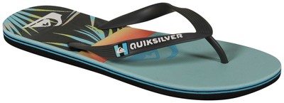

Сандалии Quiksilver Molokai со вставками — синий 2 — новинка, Черный
