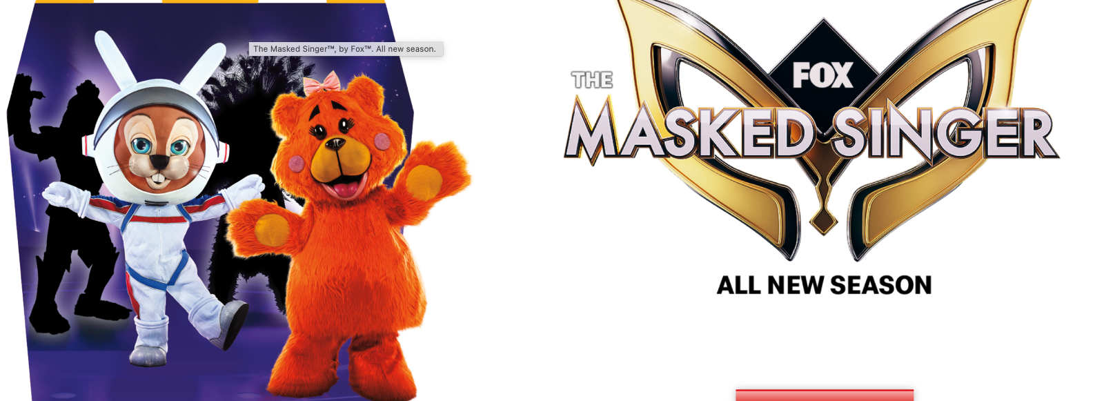 2023 McDONALD'S The Masked Singer Plush Toys HAPPY MEAL TOYS Or Set