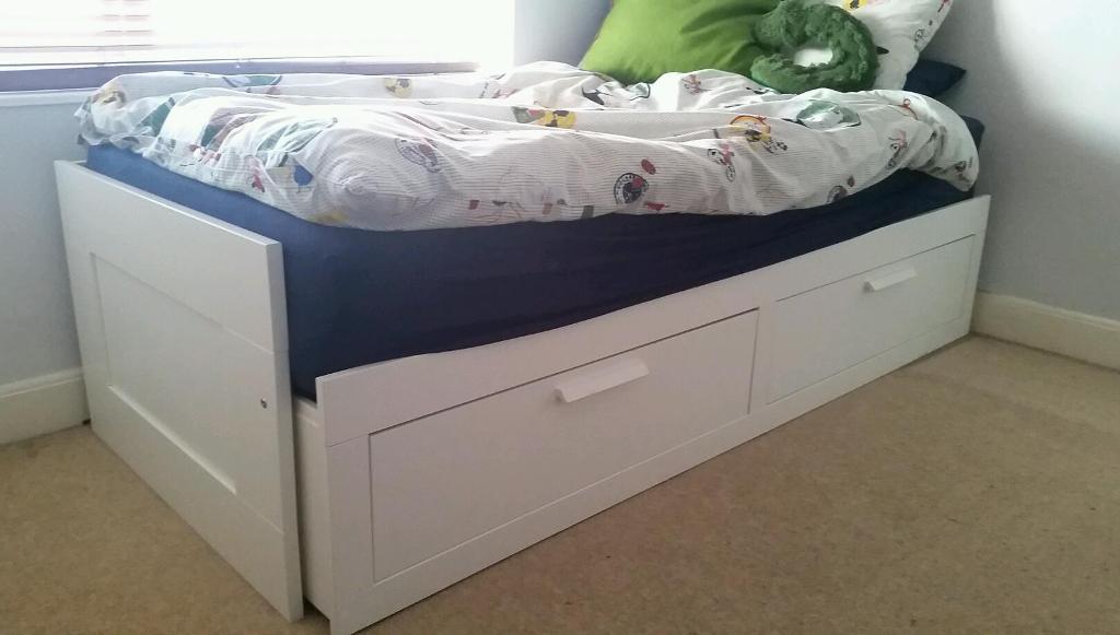 Ikea Schuhschrank Hemnes Gebraucht ~ Ikea brimnes daybed with storage and 2 mattresses in Leicester Ikea Schuhschrank Hemnes Gebraucht ~ Ikea brimnes daybed with storage and 2 mattresses in Leicester