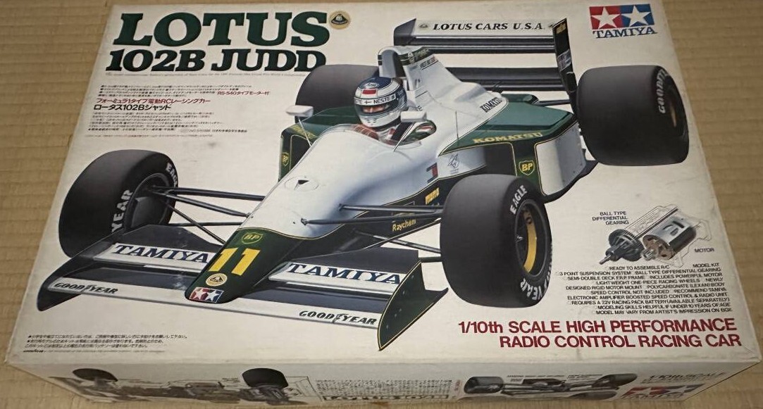 Tamiya LOTUS 102B JUDD ラジコンカー TAMIYA 1/10 RC LOTUS 102B JUDD | 武のずぶ濡れ濡れ鼠