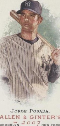 2007 Topps Allen & Ginter's - Jorge Posada #273
