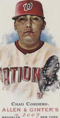 2007 Topps Allen & Ginter's - Chad Cordero #342