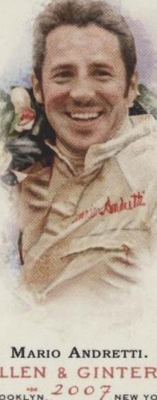 2007 Topps Allen & Ginter's - Mario Andretti #19