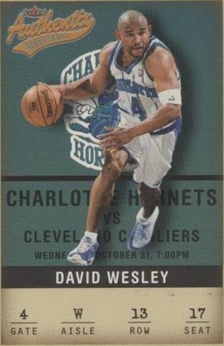 2001-02 Fleer Authentix - David Wesley #13