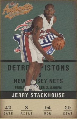 2001-02 Fleer Authentix - Jerry Stackhouse #94