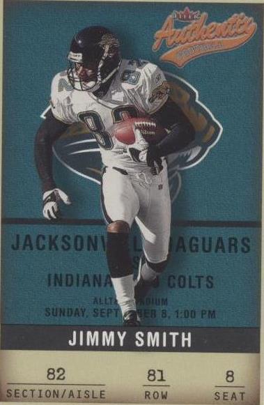 2002 Fleer Authentix Jimmy Smith #81