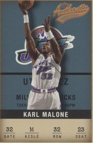 2001-02 Fleer Authentix - Karl Malone #32