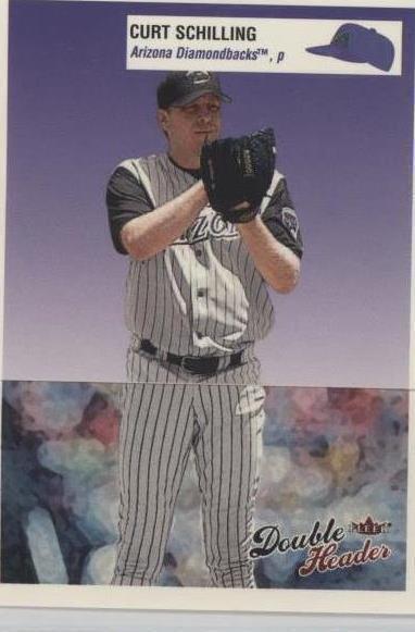 2003 Fleer Double Header - Curt Schilling Randy Johnson #183-184
