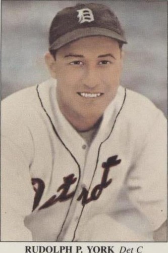 1985 Big League Collectibles America's National Pastime 1930 to 1939 - Rudy York #25