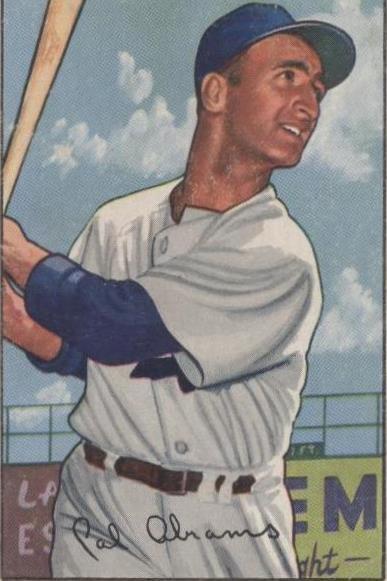 1952 Bowman - Cal Abrams #86