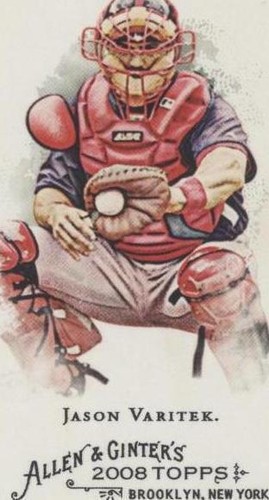 2008 Topps Allen & Ginter's - Jason Varitek #134