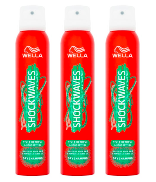 Refresh для волос. Сухой шампунь для волос велла. сухой шампунь для волос wella shockwaves текстура, style refresh &amp; root revival, 180 мл.
