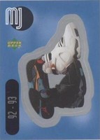 1998-99 Upper Deck Michael Jordan MJ Sticker Collection - Michael Jordan #SU12
