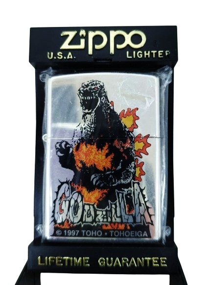 zippo 1995 GODZILLA Memorial Edition Sterling Silver SV925