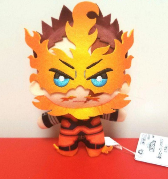 Плюшевая кукла My Hero Academia Tomonui Endeavor, мягкая игрушка bandai, том 12