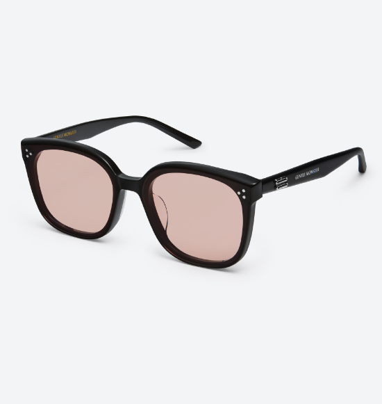 GENTLE MONSTER 2024 WOMEN SUNGLASSES ONLY BY 01 (OR) BLACK FRAME ORANGE GRADIENT LENSES KOREA