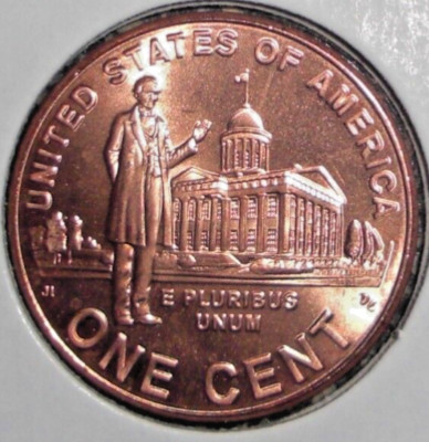 2009-D US Coin 1 cent Penny Lincoln Bicentennial Capitol