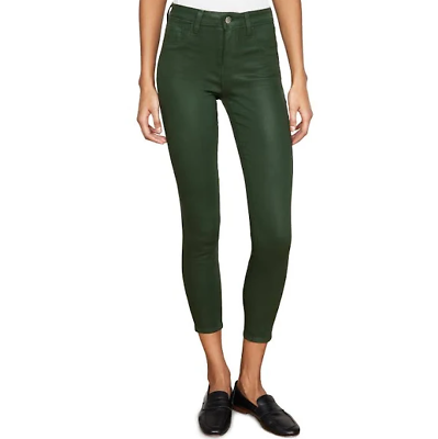 Green coated jeans 2025