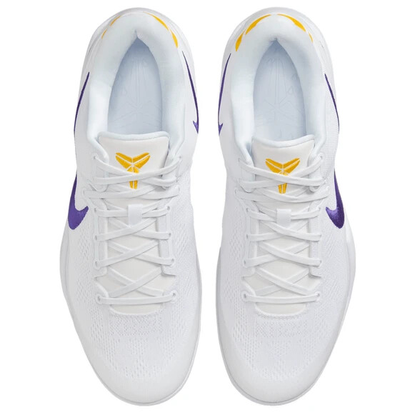 Pre-owned Kobe Size 13 - Men's  8 Protro Lakers Home White/purple/gold Hf9550-100 In White/court Purple/university Gold