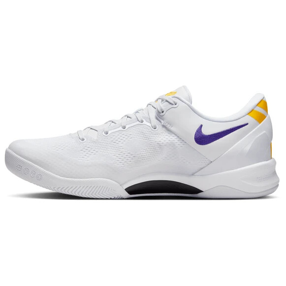 Pre-owned Kobe Size 13 - Men's  8 Protro Lakers Home White/purple/gold Hf9550-100 In White/court Purple/university Gold