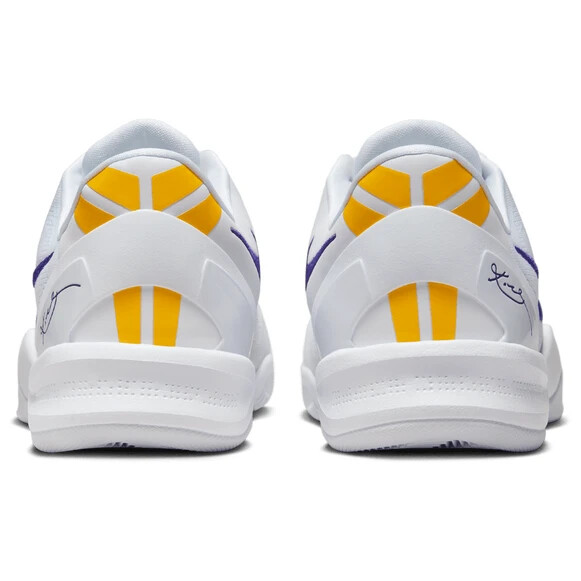 Pre-owned Kobe Size 13 - Men's  8 Protro Lakers Home White/purple/gold Hf9550-100 In White/court Purple/university Gold