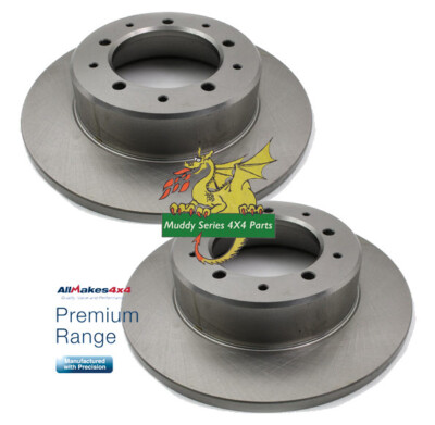 Allmakes PR2 Land Rover Defender 90 D1 RRC Solid Rear Brake Discs LR017953